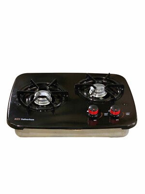 #ad #ad Suburban RV 2 Burner LP Propane Drop In Cooktop Black SDN2U 3727A $159.95