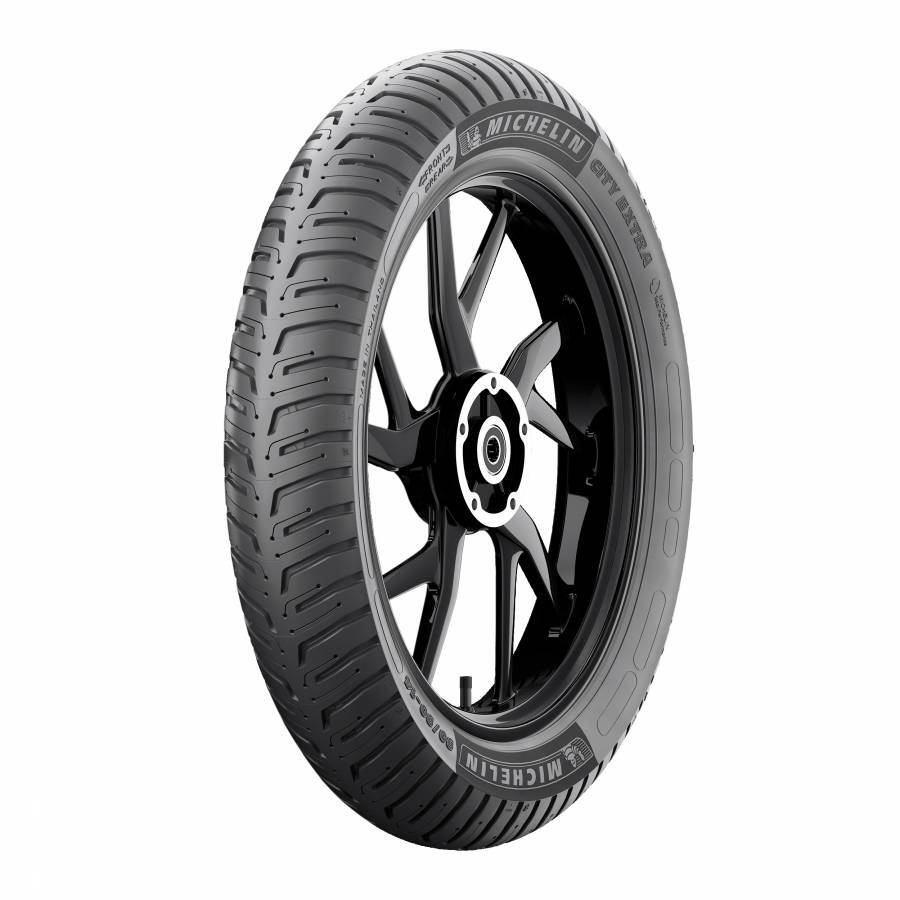 Pneu moto 17 michelin city extra anti crevaison renforcé contre les pièges de la route