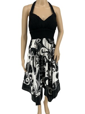 raelynn halter maxi dress Raelynn Floral Sequin Mermaid Formal Dress in Ivory | Size: XXS