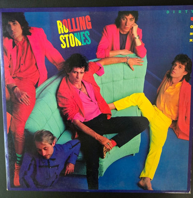Rolling Stones Dirty Work Harlem Shuffle NM+ PLAYED 1x to TRANSFER to OPEN REEL