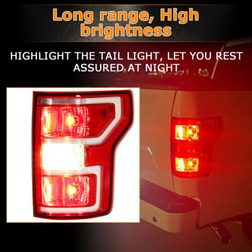 For 2018 2019 2020 Ford F150 F-150 Rear Tail Light Brake Lamp Passenger Side RH - Picture 5 of 19