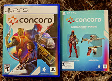 Concord - Replacement Case Only - No Game - Sony PlayStation 5 Very Rare Recall