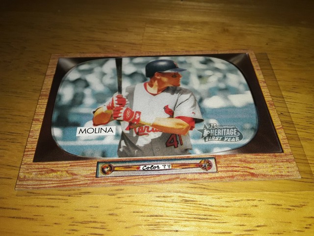 2004 Bowman Heritage YADIER MOLINA Rookie Card RC Card 30 EBay
