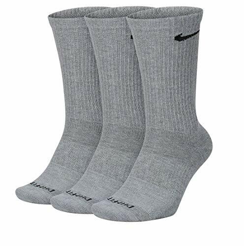 gray nike crew socks