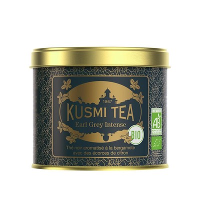 - Earl Grey Intense - Bio Earl Grey Schwarzer Tee mit Kräftiger Bergamotte un...