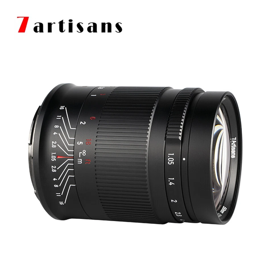 7artisans 50mm F1.05 Full Fame Lens for Sony E A7C A72 A73 A7II A7III A7R3 A7S - Image 2 of 4