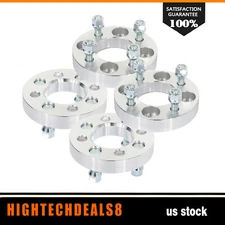 (4) 1 inch Wheel Spacers 4x100 For Ford Escort Dodge Neon Mitsubishi Mirage 4Lug