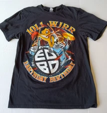 2022 Earth Day Birthday CONCERT Shirt SOFT Black GODSMACK Festival T-shirt Small