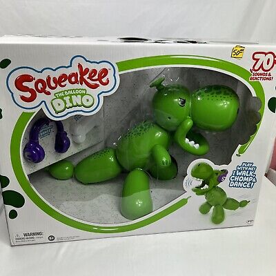  Squeakee The Balloon Dino  Interactive Dinosaur Pet Toy That  Stomps, Roars and Dances. Over 70+ Sounds & Reactions, Multicolor : Toys &  Games