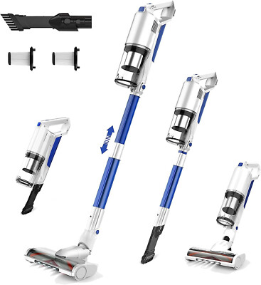 Whall Cordless Vacuum Cleaner, Upgraded 25Kpa Suction 280W Brushless Motor 4-1
