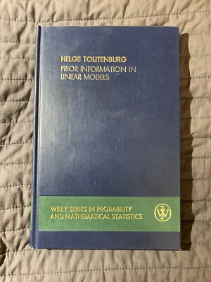 Prior Information in Linear Models Helge Toutenberg statistics