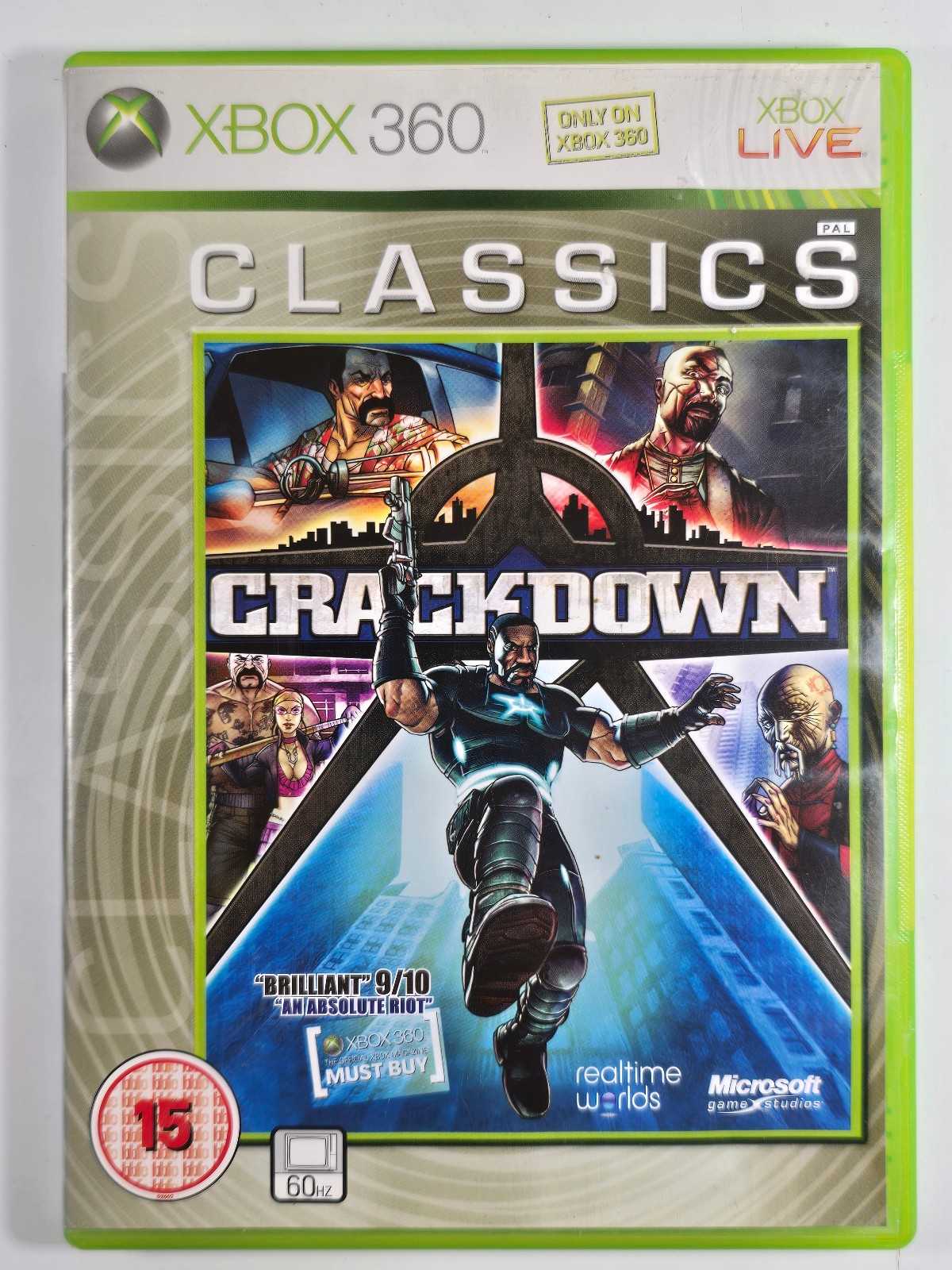 Crackdown With Manual - Microsoft Xbox 360