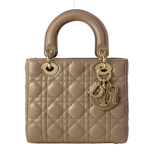 DIOR/ChristianDior Lady Dior /MY ABCDIOR bag small M0538OCEA_M45M Brown Handbag