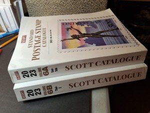 Scott 2023 Standard Postage Stamp Cataloges Vol 6A and 6B, San-Z