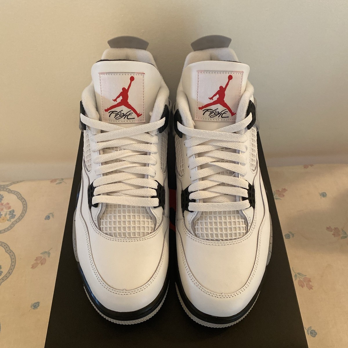 Size 10.5M - Air Jordan 4 Retro White Cement (2025) FV5029