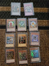 YUGIOH RED GADGET + YELLOW + GREEN + SILVER + GOLD + MIGHTY GUARD + MORE 11 CARD