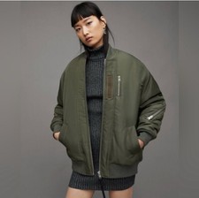 NWT 499 ALLSAINTS Scout Bomber Jacket. Women
