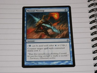 MENTAL MISSTEP, New Phyrexia, MAGIC THE GATHERING