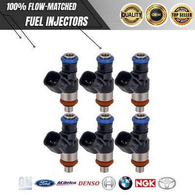 NEW OEM 6X BOSCH Fuel Injectors Fits 2009-2012 Ford Escape 3.0L V6 #280158189