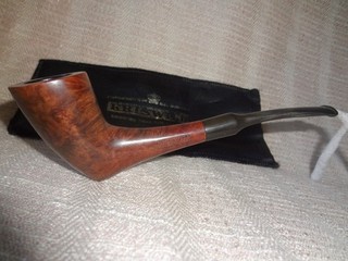 Pfeife pipe pipa; Kriswill GoldenClipper handmade Denmark oFi.