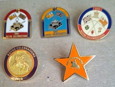 Job Lot Of 12th July Boyne Celebration Badges Orange Historical Society