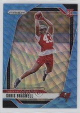 2024 Panini Prizm Rookies Blue Wave Prizm 99/230 Chris Braswell #320 1ja4