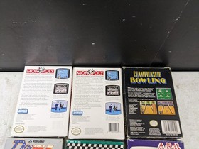 Lot of Various Empty NES Game Boxes