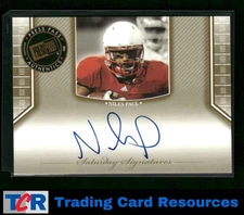 2011 Press Pass Legends #SS-NP Niles Paul Saturday Signatures Auto