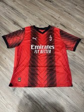 AC MILAN PUMA 2023/2024 FOOTBALL HOME SIZE “2XL”