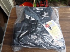 New with Tags Yamaha Nylon Deluxe Life Jacket ...Mens Large ... Blk/Gry