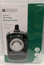 Utilitech Outdoor Heavy Duty 24 Hour Manual T...