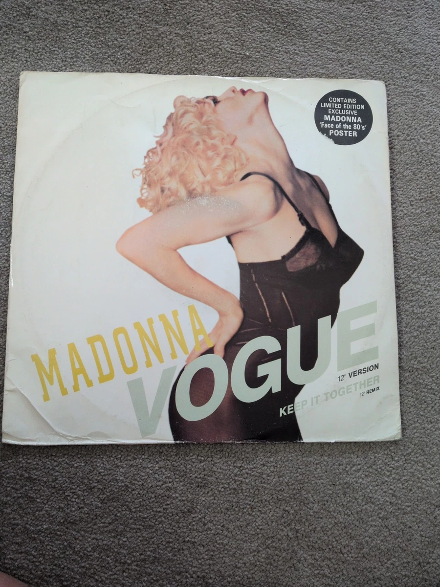 Madonna Vogue in Music Records for sale | eBay UK