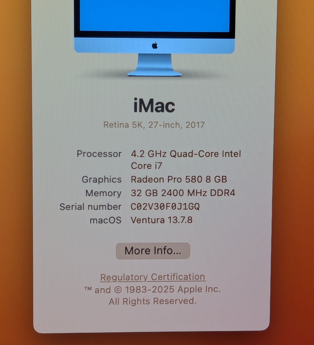 Apple iMac 27