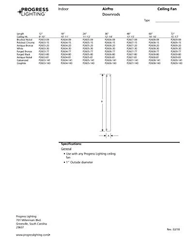 48 Inch Brass Downrod for Ceiling Fans Ideal for High Ceilings Adjustable Height - Image 4 of 4