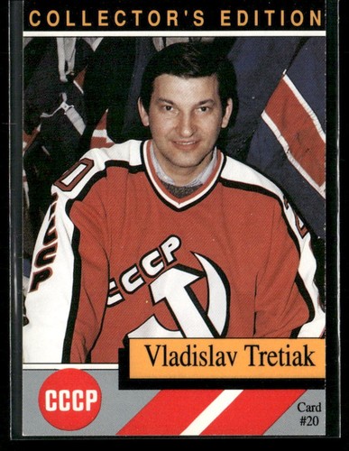 Alberta Lotteries 1991 Edición Coleccionista Internacional - Vladislav Tretiak #20 - Imagen 1 de 2