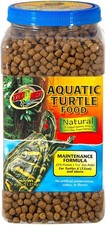 Zoo Med Aquatic Turtle Food Maintenance Formula Floating Pellets 45-Ounce