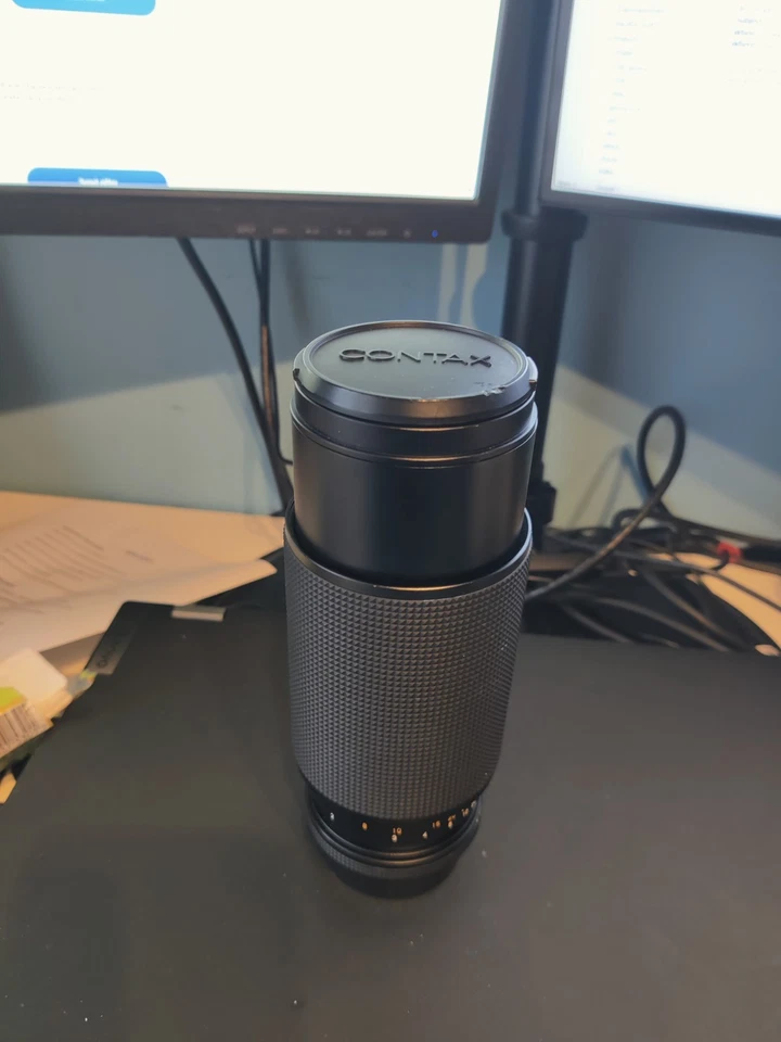 CONTAX Carl Zeiss Vario-Sonnar T* 80-200mm F4  T* C/Y-Mount Lens - Image 3 of 4