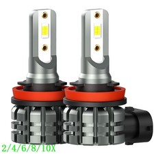 H11 H8 H16 BRIGHT LED WHITE Bulb FIT Daytime Running/ Front Fog light 2/10x