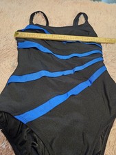 Vintage Longitude Women's Swimwear Multicolor One Piece Size 14