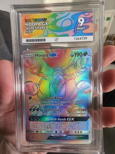 Hoopa GX 187/181 ACE graded card