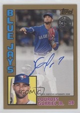 2019 Topps 1984 Baseball Gold /50 Lourdes Gurriel Jr #84A-LG Auto lz7