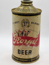 ROYAL BEER LOW PROFILE CONE TOP BEER CAN IRTP RENO NEVADA