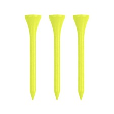 Golf Wood Golf Tees, 1.75 Inch, Neon Yellow Pack of 200