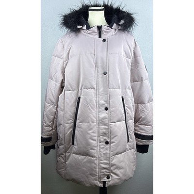 NWOT Arctic Expedition Down Puffer Sz XL Detach Hood Full Zip Snap Pkts