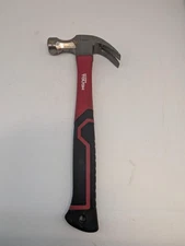 Hyper Tough 16-Ounce Claw Hammer with Fiberglass Handle (GO1065885) (GO1065885)