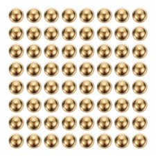 100pcs Precision Solid Brass Bearing Balls 4mm Industrial Brass Ball Spheres