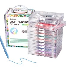 99 Colors Pens for Coloring - Smooth Vibrant Colors 0.6mm Fine Point Ink Pens...