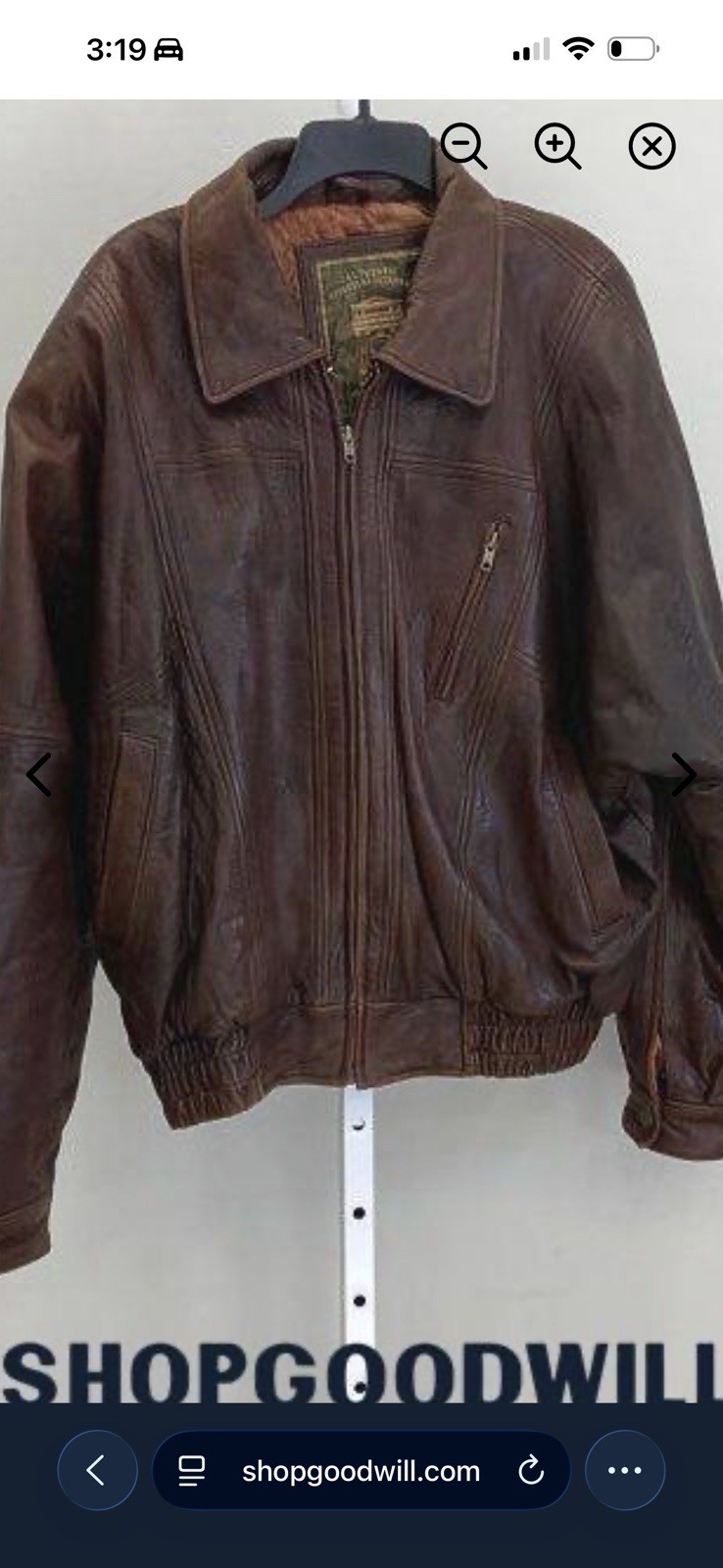 Authentic Structure Outerwear Roasted Chestnut Fu… - image 8