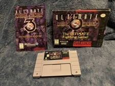 SNES Mortal Kombat 3 Ultimate With Box And Manual