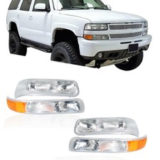 Leftright For Chevy Silverado1999-2002 Suburban Tahoe 2000-2006 Headlights Pair